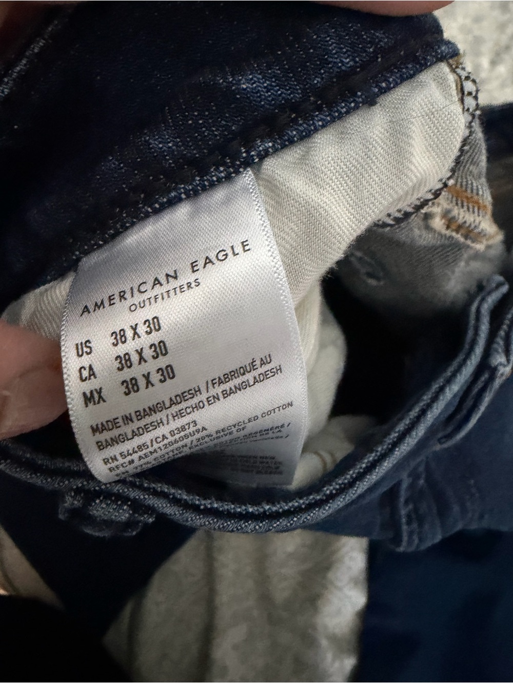 American Eagle Outfitters Men’s Bootcut Jeans - Dark Blue airflex+